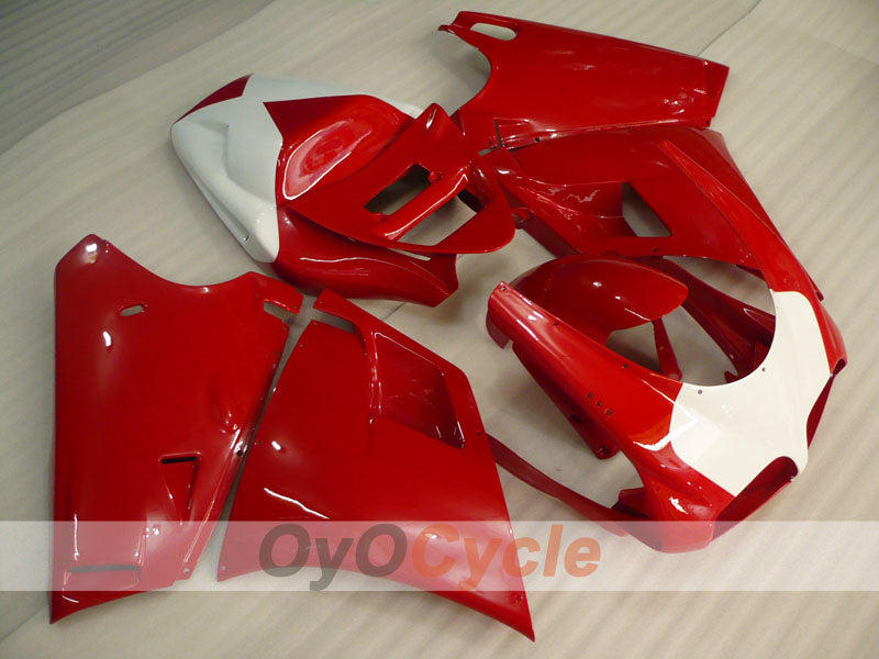 Kit de carénage à injection pour Ducati 748 de 94-02 - Rouge, Blanc - Style usine #OYO87906158 Image secondaire du produit