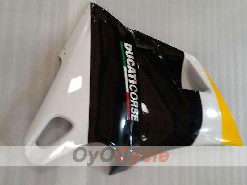 Kit de carénage à injection pour Ducati 748 de 94-02 - Jaune, Blanc, Noir - Style usine #OYO87906159