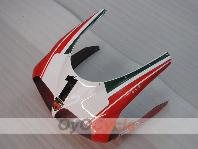 Kit de carénage à injection pour Ducati 748 de 94-02 - Rouge, Noir - Performance #OYO87906161