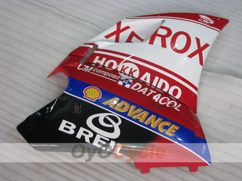 Kit de carénage à injection pour Ducati 748 de 94-02 - Rouge, Blanc - Xerox #OYO87906164
