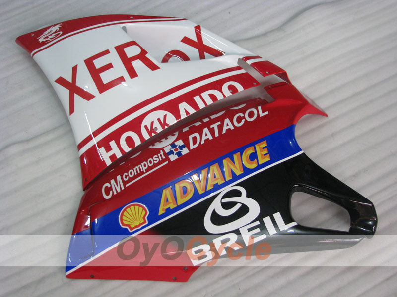 Kit de carénage à injection pour Ducati 748 de 94-02 - Rouge, Blanc - Xerox #OYO87906164