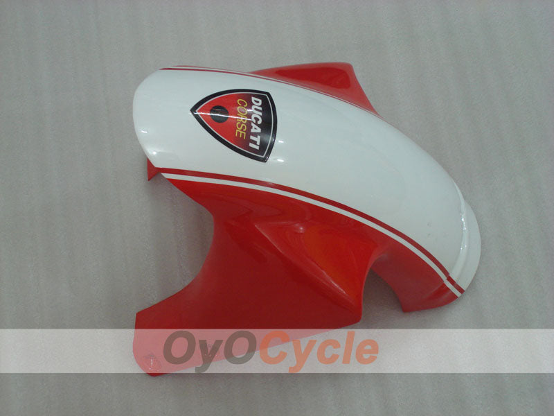 Kit de carénage à injection pour Ducati 998 de 02-04 - Rouge, Blanc, Noir - Xerox #OYO87906166
