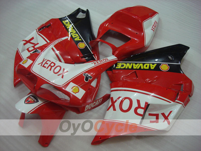Kit de carénage à injection pour Ducati 998 de 02-04 - Rouge, Blanc, Noir - Xerox #OYO87906166 Image secondaire du produit