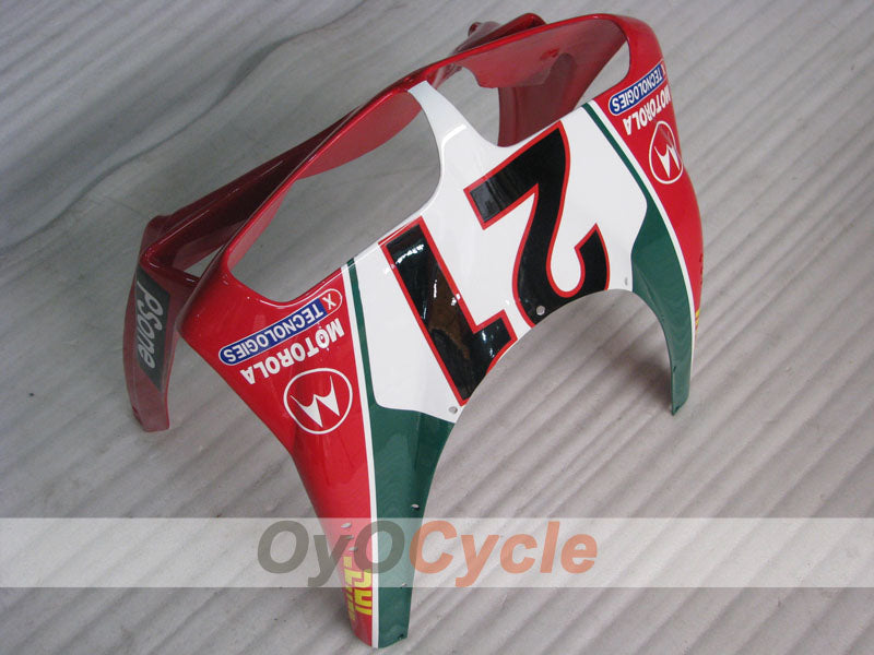 Kit de carénage injecté pour Ducati 998 de 02-04 - Rouge, blanc, noir - INFO STRADA #OYO87906167