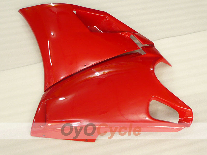 Kit de carénage injecté pour Ducati 998 de 02-04 - Rouge, blanc - Style usine #OYO87906168