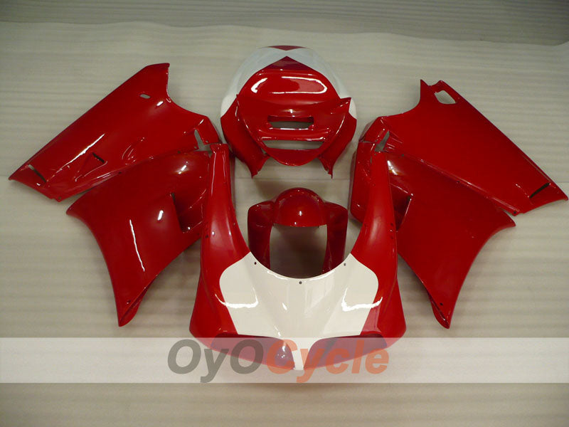 Kit de carénage injecté pour Ducati 998 de 02-04 - Rouge, blanc - Style usine #OYO87906168 Image secondaire du produit