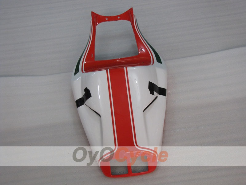 Kit de carénage injecté pour Ducati 998 de 02-04 - Rouge, blanc, noir - Performance #OYO87906171