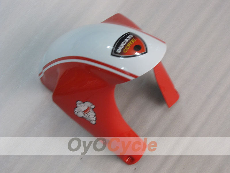Kit de carénage injecté pour Ducati 998 de 02-04 - Rouge, blanc, noir - Performance #OYO87906171