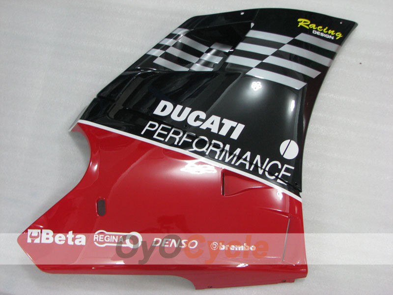 Kit de carénage injecté pour Ducati 998 de 02-04 - Rouge, blanc, noir - Performance #OYO87906173 Image secondaire du produit