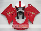 Kit de carénage injecté pour Ducati 916 de 94-98 - Rouge, blanc - Style usine #OYO87906175