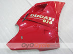 Kit de carénage injecté pour Ducati 916 de 94-98 - Rouge, blanc - Style usine #OYO87906175