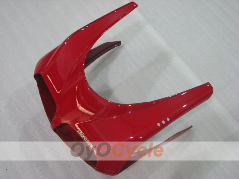 Kit de carénage injecté pour Ducati 916 de 94-98 - Rouge, blanc - Style usine #OYO87906175