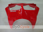 Kit de carénage injecté pour Ducati 916 de 94-98 - Rouge, blanc - Style usine #OYO87906176