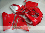 Kit de carénage injecté pour Ducati 916 de 94-98 - Rouge, blanc - Style usine #OYO87906176