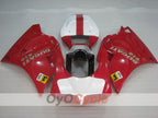 Kit de carénage injecté pour Ducati 916 de 94-98 - Rouge, blanc - Style usine #OYO87906177