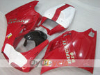 Kit de carénage injecté pour Ducati 916 de 94-98 - Rouge, blanc - Style usine #OYO87906177