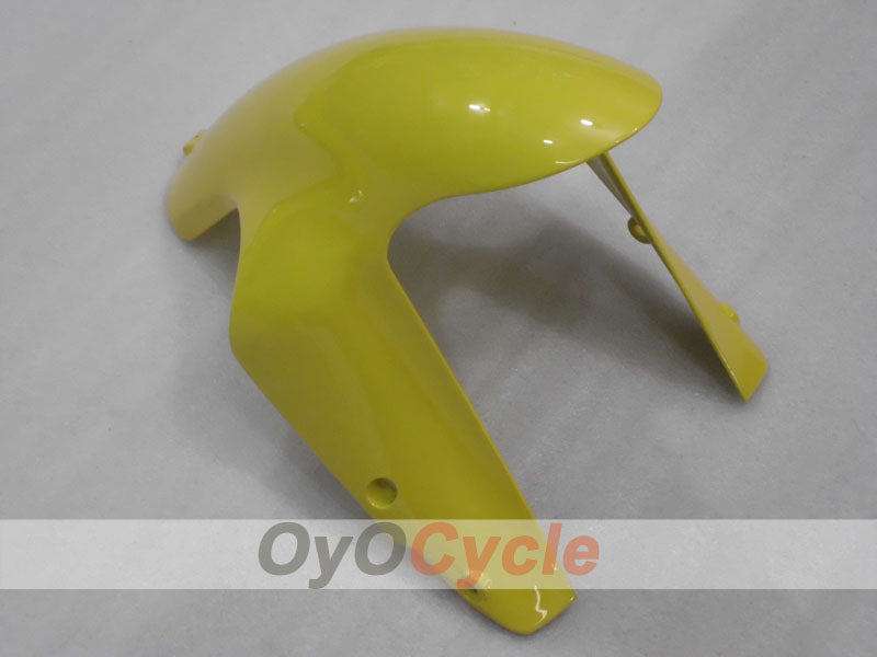 Kit de carénage en injection pour Ducati 848 08-13 - Jaune - Sans autocollant / décalque, style usine #OYO87906203