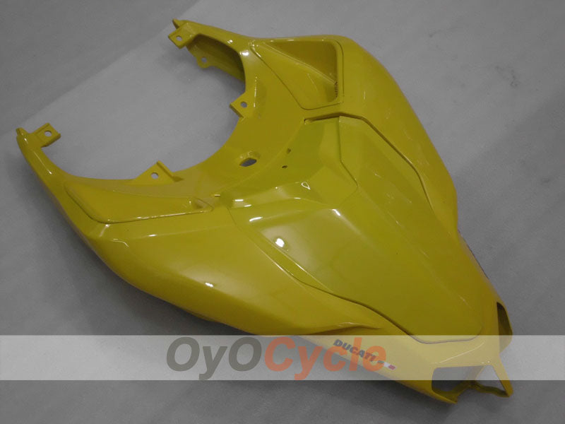 Kit de carénage en injection pour Ducati 848 08-13 - Jaune - Sans autocollant / décalque, style usine #OYO87906203