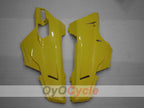 Kit de carénage en injection pour Ducati 848 08-13 - Jaune - Sans autocollant / décalque, style usine #OYO87906203