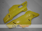 Kit de carénage en injection pour Ducati 848 08-13 - Jaune - Sans autocollant / décalque, style usine #OYO87906203