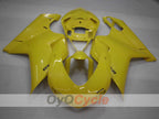 Kit de carénage en injection pour Ducati 848 08-13 - Jaune - Sans autocollant / décalque, style usine #OYO87906203
