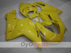 Kit de carénage en injection pour Ducati 848 08-13 - Jaune - Sans autocollant / décalque, style usine #OYO87906203