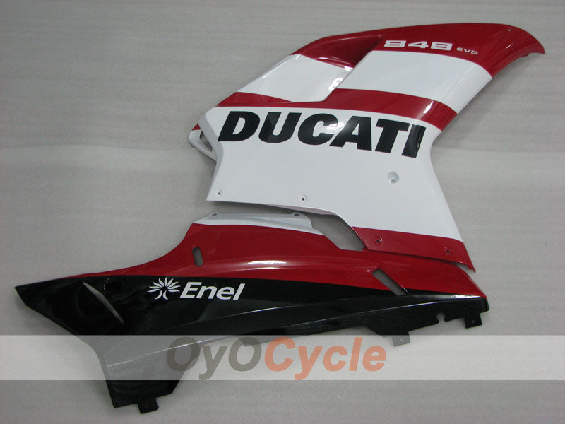 Carénage latéral gauche et droit pour Ducati 848 08-13 #OYO87914233 Image secondaire du produit