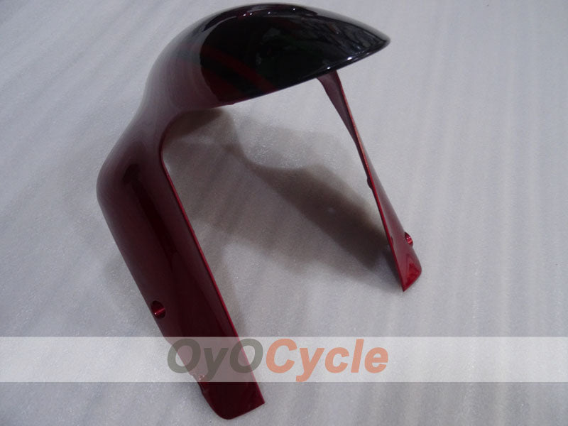 Kit de carénage à injection pour Ducati 848 08-13 - couleur rouge vin, noir - style d'origine #OYO87906205