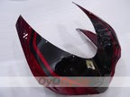 Kit de carénage à injection pour Ducati 848 08-13 - couleur rouge vin, noir - style d'origine #OYO87906205