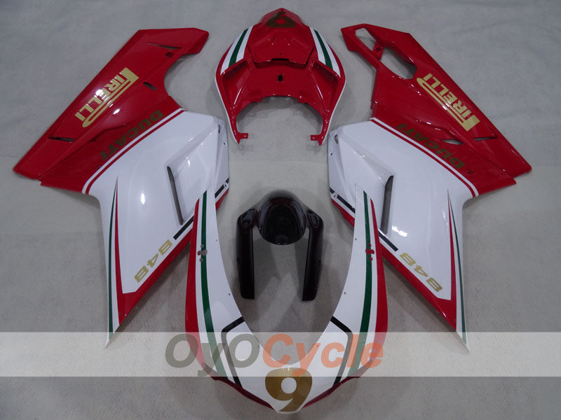 Kit de carénage à injection pour Ducati 848 08-13 - rouge, blanc - PIRELLI #OYO87906206 Image secondaire du produit