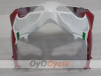 Kit de carénage à injection pour Ducati 848 08-13 - rouge, blanc - style d'origine #OYO87906209