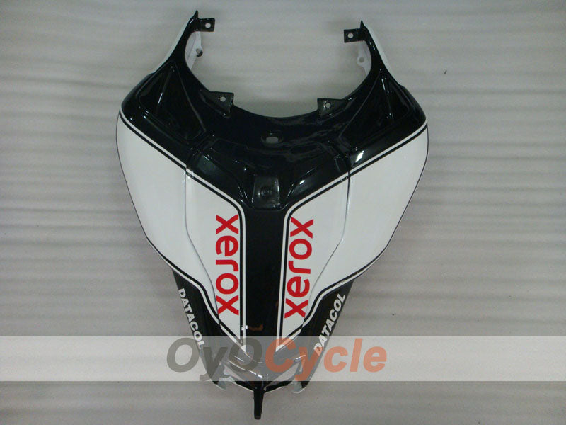 Kit de carénage à injection pour Ducati 848 08-13 - blanc, noir - Xerox #OYO87906211