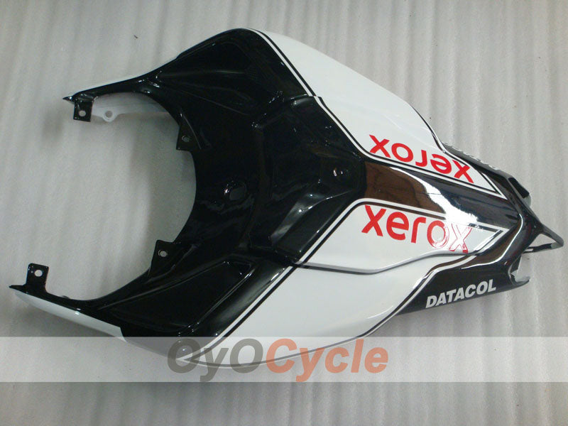 Kit de carénage à injection pour Ducati 848 08-13 - blanc, noir - Xerox #OYO87906211