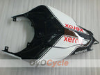 Kit de carénage à injection pour Ducati 848 08-13 - blanc, noir - Xerox #OYO87906211
