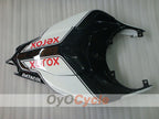 Kit de carénage à injection pour Ducati 848 08-13 - blanc, noir - Xerox #OYO87906211
