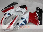 Kit de carénage à injection pour Ducati 848 08-13 - rouge, blanc, noir - personnalisé #OYO87906213