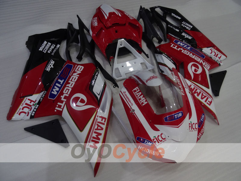Kit de carénage à injection pour Ducati 848 08-13 - rouge, blanc, noir - FIAMM #OYO87906214 Image secondaire du produit