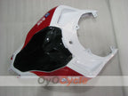 Kit de carénage injecté pour Ducati 848 08-13 - Rouge, Blanc - Xerox #OYO87906218
