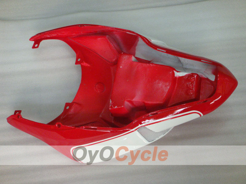 Kit de carénage injecté pour Ducati 848 08-13 - Rouge, Noir - INFO STRADA #OYO87906219
