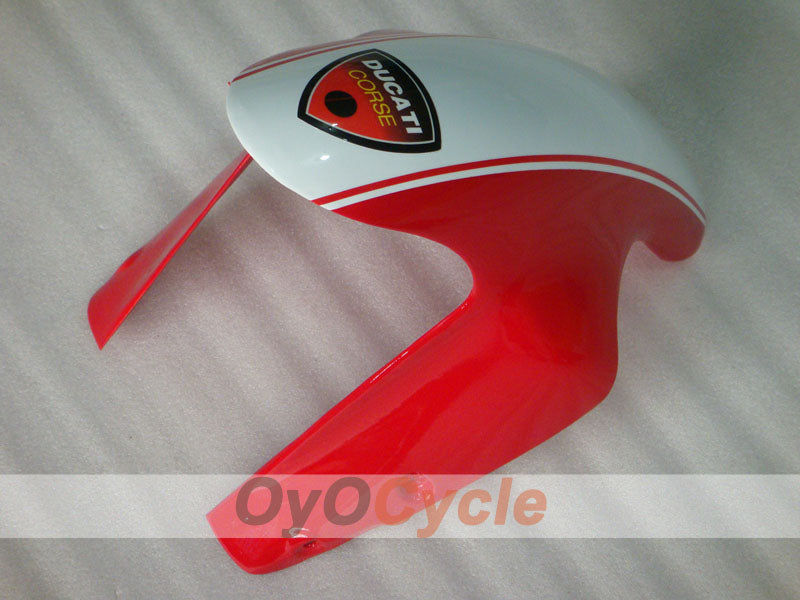 Kit de carénage injecté pour Ducati 848 08-13 - Rouge, Noir - INFO STRADA #OYO87906219