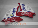 Kit de carénage injecté pour Ducati 1098 07-09 - Rouge, Blanc - Unibat #OYO87906221