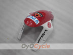 Kit de carénage injecté pour Ducati 1098 07-09 - Rouge, Blanc - Unibat #OYO87906221