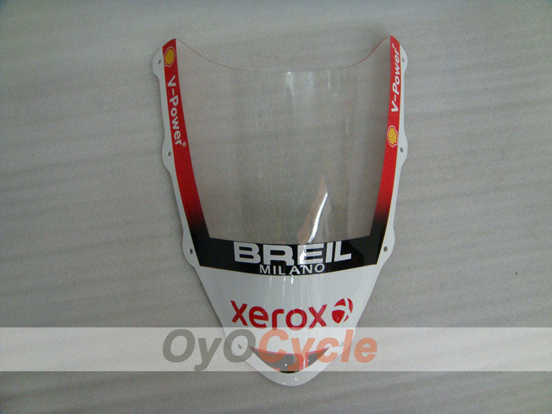 Kit de carénage injecté pour Ducati 1098 07-09 - Rouge, Blanc - Xerox #OYO87906222