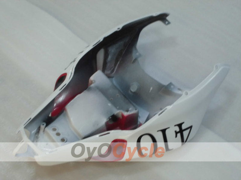 Kit de carénage injecté pour Ducati 1098 07-09 - Rouge, Blanc - Style usine #OYO87906223