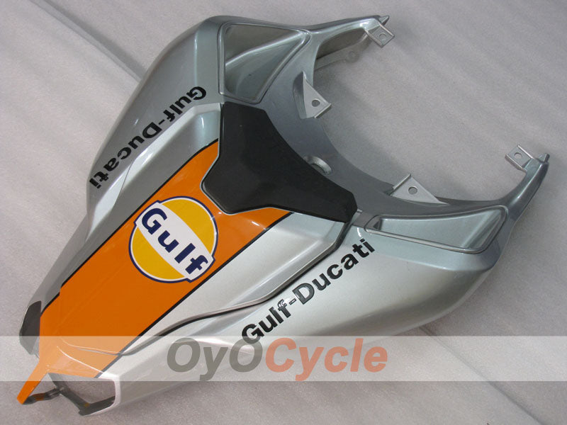 Kit de carénage injecté pour Ducati 1098 07-09 - Orange, Argent - Gulf #OYO87906224