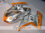 Kit de carénage injecté pour Ducati 1098 07-09 - Orange, Argent - Gulf #OYO87906224