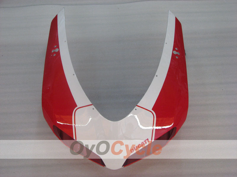 Kit de carénage injecté pour Ducati 1098 07-09 - Rouge, Blanc, Noir - Style usine #OYO87906225