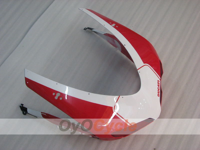 Kit de carénage injecté pour Ducati 1098 07-09 - Rouge, Blanc, Noir - Style usine #OYO87906225