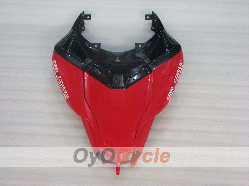 Kit de carénage injecté pour Ducati 1098 07-09 - Rouge, Blanc, Noir - Style usine #OYO87906225