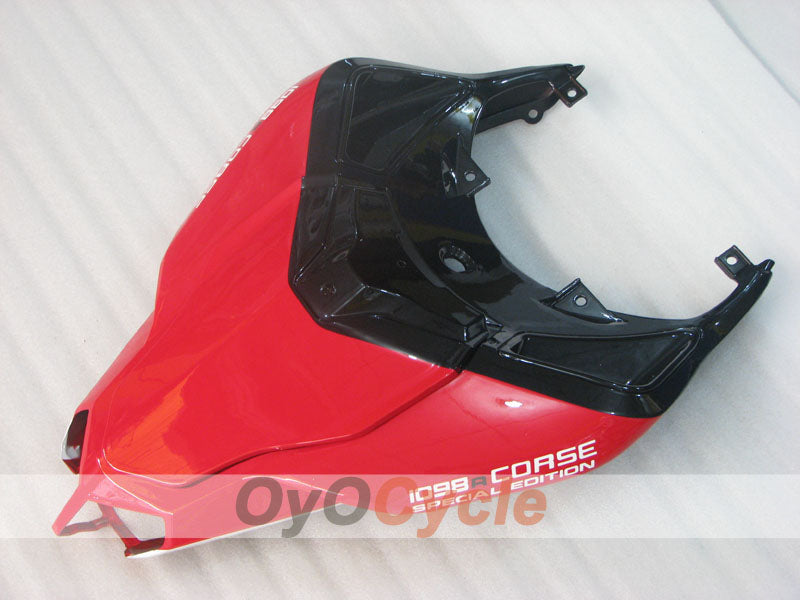 Kit de carénage injecté pour Ducati 1098 07-09 - Rouge, Blanc, Noir - Style usine #OYO87906225